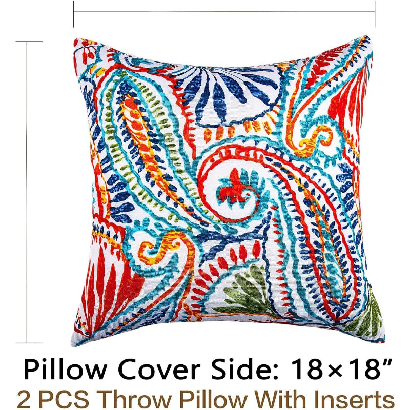 Decorative Outdoor Throw Pillows with Insert