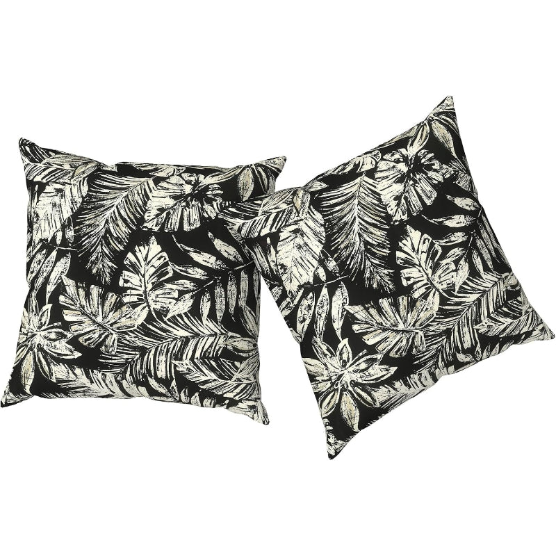 2‑Pack Waterproof Outdoor Throw Pillows