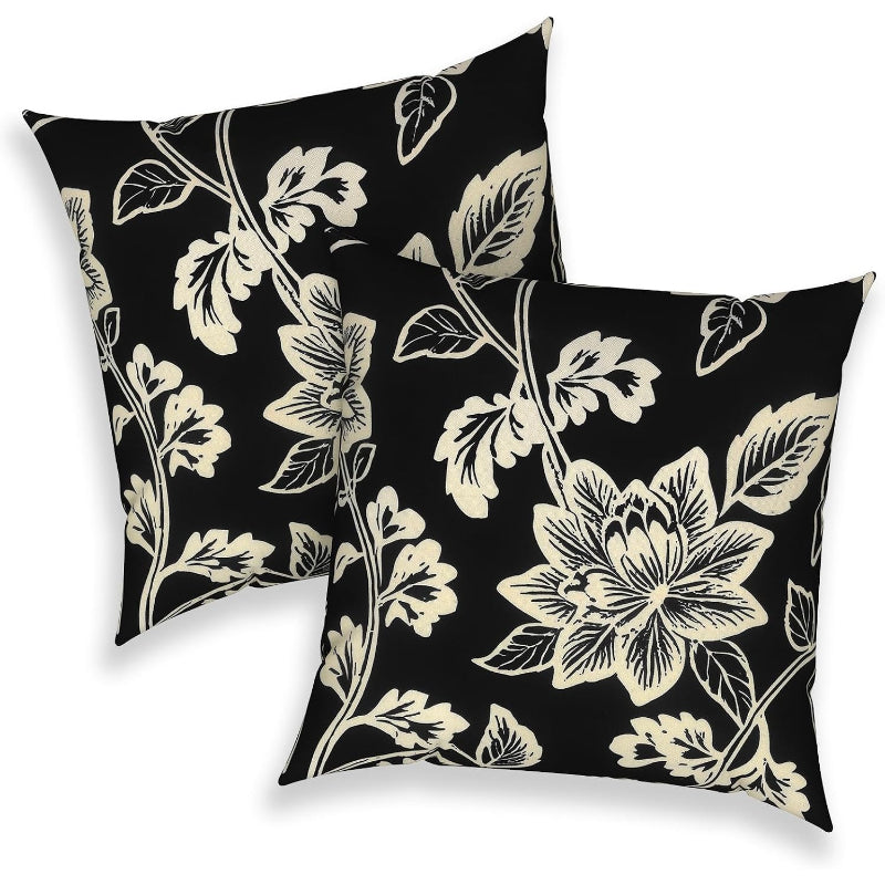 2‑Pack Water‑Repellent Outdoor Throw Pillows