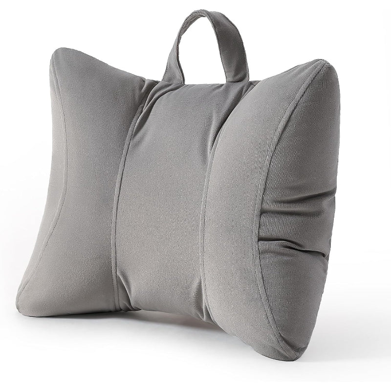 Zinc Gray Lumbar Support Pillow