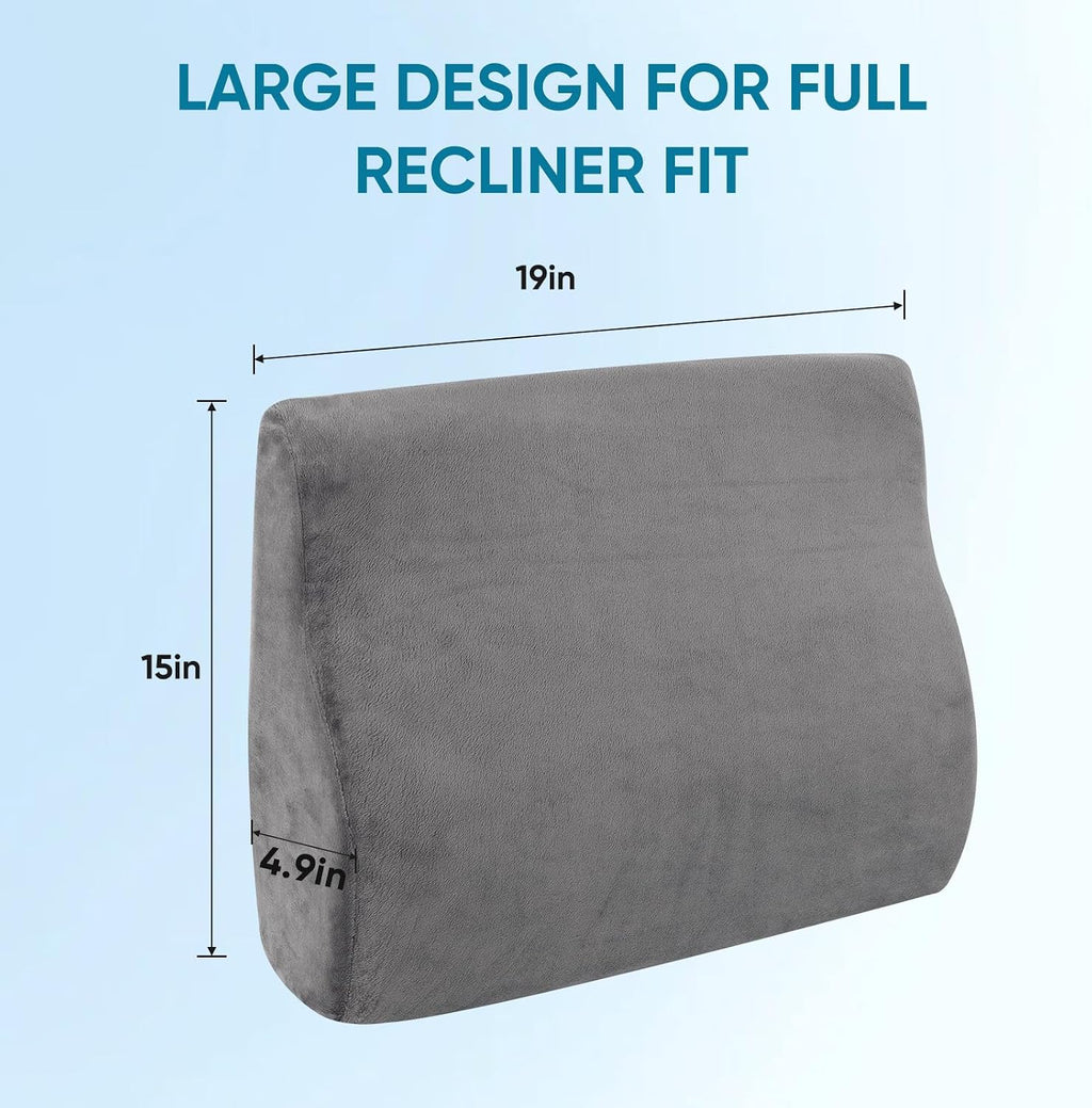 Ergonomic Recliner Couch Lumbar Support Pillow