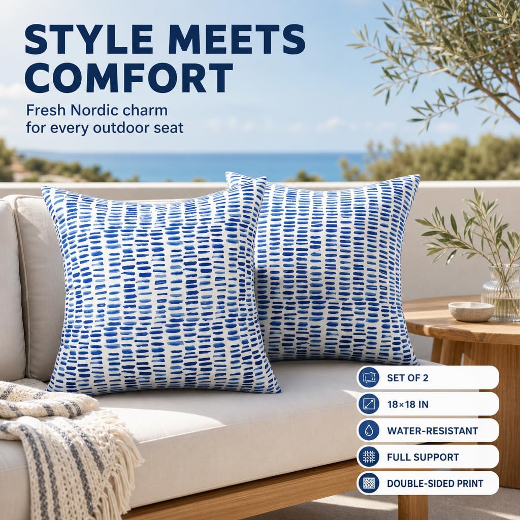 Decorative Outdoor Throw Pillows with Insert