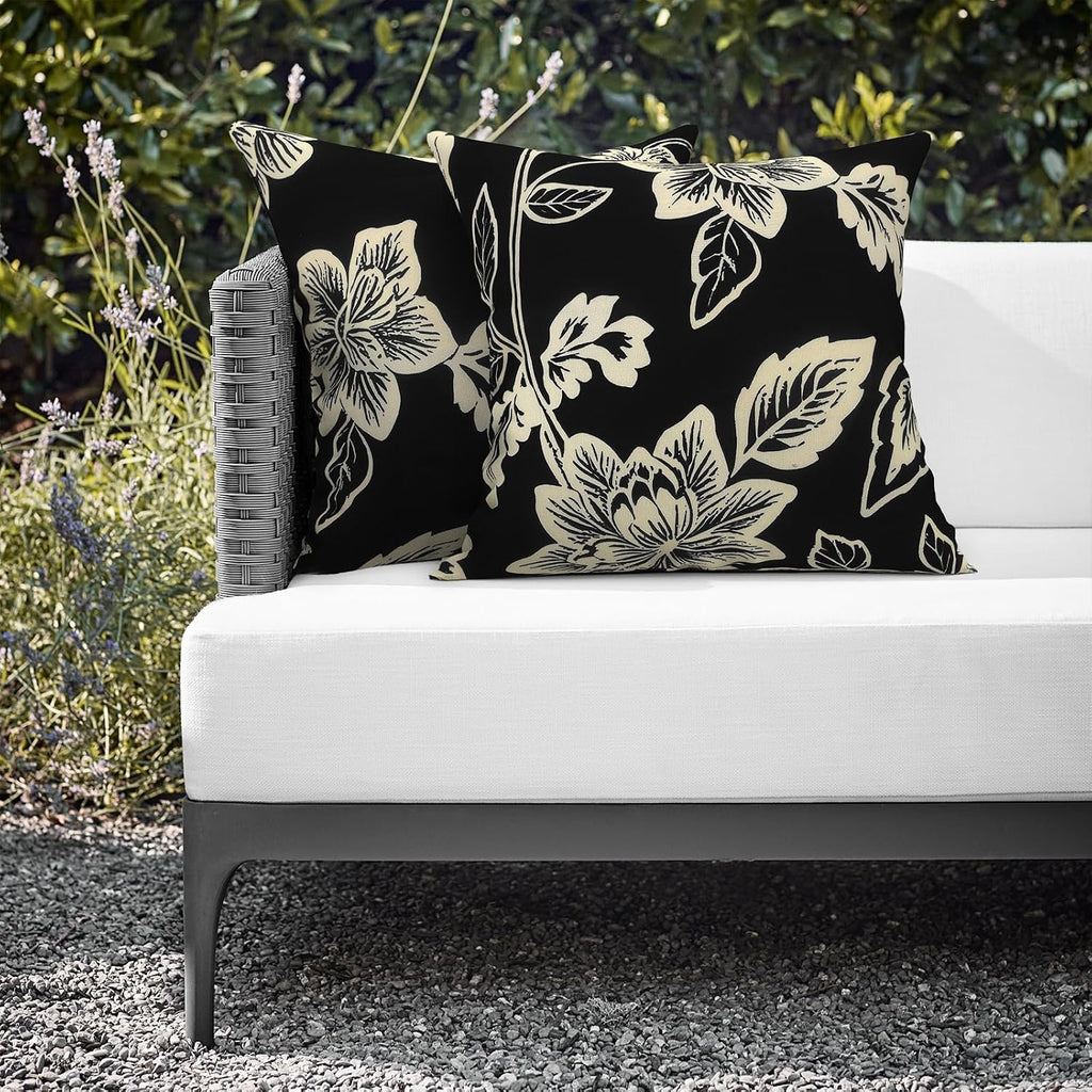 2‑Pack Water‑Repellent Outdoor Throw Pillows