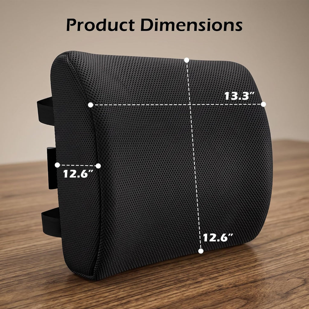 Memory Foam Salon Chair Lumbar Support Pillow